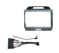 Façade D'autoradio 2DIN 9 Pouces pour Kia pour Sportage R 3 SL 2010-2016 Faisceau Câbles Cordon d'alimentation Câble Et Décodeur Canbus(Frame Cable-A)