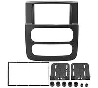 Façade d'autoradio 2DIN pour camion 2002-2005, garniture de tableau de bord | Panneau CD central pour installation stéréo double DIN