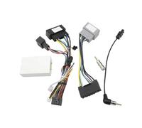 Façade D'autoradio 7 Pouces 17,78 Cm avec Lecteur Stéréo Android 2 DIN Et Cadre De Tableau De Bord pour Ford pour Fiesta 2009-2015 KLAUER(Cable Canbus)