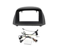 Façade D'autoradio 7 Pouces 17,78 Cm avec Lecteur Stéréo Android 2 DIN Et Cadre De Tableau De Bord pour Ford pour Fiesta 2009-2015 KLAUER(Frame Cable Canbus)