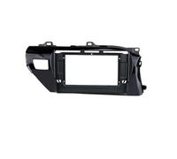 Façade D'autoradio 9/10 Pouces pour Toyota pour Hilux 2015-2018 Lecteur Audio Stéréo DVD Kit Tableau Bord Cadre Et Support Console Centrale WEFOLCC(RHD,9 inch)