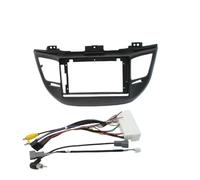 Façade D'autoradio 9 Pouces 2 DIN pour Hyundai pour Tucson 2015-2017 Android MP5 Lecteur Stéréo Panneau Installation Au Tableau De Bord(2015 RHD Frame Cable)