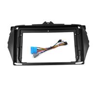 Façade D'autoradio 9 Pouces 2DIN pour Suzuki pour Ciaz pour Alivio 2014-2018 Connecteur Câblage Faisceau Panneau Stéréo Adaptateur Câble d'alimentation Cadre Panneau(Frame an Cord)