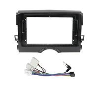 Façade D'autoradio 9 Pouces avec Boîtier Décodeur Canbus Et Autoradio Android pour Toyota pour Reiz pour Mark X 2010-2013 KLAUER(Frame Cable-Matte)