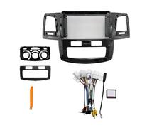 Façade D'autoradio 9 Pouces avec Bus Can Et Kit CarPlay Android pour Toyota pour Fortuner pour Hilux pour Vigo 2007-2015 WEFOLCC(with Can Bus)