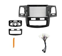 Façade D'autoradio 9 Pouces avec Bus Can Et Kit CarPlay Android pour Toyota pour Fortuner pour Hilux pour Vigo 2007-2015 WEFOLCC(Without Can Bus)