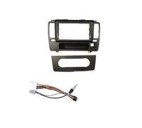 Façade D'autoradio 9 Pouces avec Cadre De Tableau De Bord Compatible 2 DIN DVD MP5 Android pour Nissan pour Tiida pour Latio 2005-2010 QAQMHVCVB(AC with Cord)