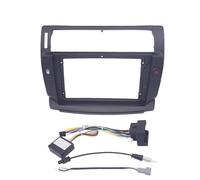 Façade D'autoradio 9 Pouces avec Écran Tactile Lecteur Vidéo Et Audio Format 2 DIN Fixation Murale pour Citroen C4 pour C-Triomphe pour C-Quatre 2004-2014 KLAUER(Black)