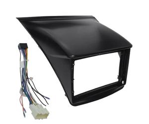 Façade D'autoradio 9 Pouces avec Lecteur MP5 Android pour Mitsubishi pour Pajero pour Montero Sport 2013+ QAQMHVCVB(Frame and Cable)
