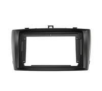 Façade D'autoradio 9 Pouces avec Lecteur MP5 Android Stéréo Format 2 DIN Cadre De Tableau De Bord pour Toyota pour Avensis T27 2009-2015 KLAUER(Frame-Black)