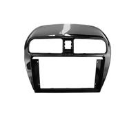 Façade D'autoradio 9 Pouces avec Lecteur Stéréo Android Double DIN Et Cadre DVD pour Mitsubishi pour Attrage 2012-2018 CFCPKOYOZD(UV Balck)