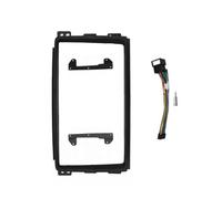 Façade D'autoradio 9 Pouces avec Lecteur Stéréo Android Format 2 DIN Cadre Tableau Bord pour Mercedes pour Benz pour Smart pour Fortwo W451 2005-2010 PYPFQUMQGR(Frame with Cable)