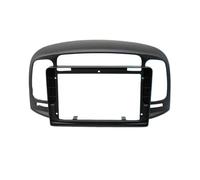 Façade D'autoradio 9 Pouces avec Panneau Vidéo Et Lecteur Audio 2 DIN Montage sur Tableau De Bord pour Hyundai pour Accent 2008-2011 KLAUER(FrameB)