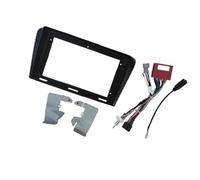 Façade D'autoradio 9 Pouces Lecteur MP5 Android Format 2 DIN avec Cadre Et Cache pour Tableau De Bord pour Mazda 3 2004-2009 DYDGUTUFB