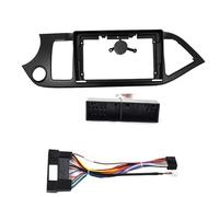 Façade D'autoradio 9 Pouces pour Kia pour Picanto (2011+) - Lecteur MP5 Android Cadre De Navigation 2 DIN(LHD with Cord)