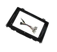 Façade D'autoradio 9 Pouces pour Lecteur Stéréo Android Cadre D'installation pour Tableau De Bord Format 2 DIN pour CR-V 2006-2011 OOPUHKSY(Frame an Cord)