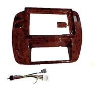 Façade D'autoradio 9 Pouces pour Nissan pour Patrol(Y61) 2002-2004 Android MP5 Lecteur GPS Tableau Bord Cadre 2 Din Couverture Stéréo Autoradio Fascia Cadre Panneau(Frame with Cable)