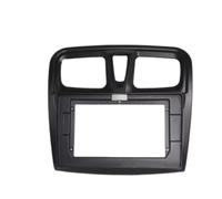 Façade D'autoradio 9 Pouces pour Renault pour Sandero pour Symbol pour Logan 2012-2019 Boîtier Canbus Garniture Tableau Bord Câble d'alimentation(Frame b 10 inch)