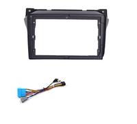 Façade D'autoradio 9 Pouces pour Suzuki pour Alto 2008-2014 pour Maruti pour A-Star 08-12 Cadre Adaptateur Fascia Android Radio Audio Kit Panneau Montage Cadre Radio(Frame an Cord)