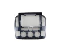 Façade D'autoradio 9 Pouces pour Suzuki pour Grand pour Vitara 1998-2006 Fiber Carbone Kit Tableau Bord Garniture Plaque D'adaptateur Lunette Console Faciale Cadre Panneau