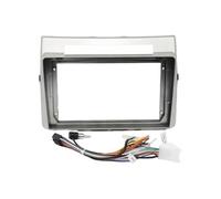 Façade D'autoradio 9 Pouces pour Toyota pour Corolla pour Verso 2004-2009 Lecteur MP5 2 DIN Cadre De Tableau Bord WEFOLCC(Frame Cord)