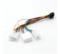 Façade D'autoradio 9 Pouces pour Toyota pour Fortuner pour Hilux pour Vigo 2005-2014 Android MP5 Lecteur Multimédia Cadre Coque Stéréo(Cord)