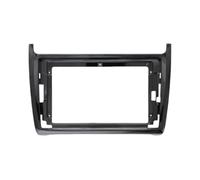 Façade D'autoradio 9 Pouces pour VW pour Polo 2011 2012 2013 2014 2015 2016 Panneau D'installation, Cadre Audio(Piano Black)