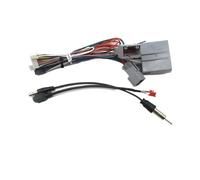 Façade D'autoradio Adaptateur De Faisceau De Câbles 16 Broches Décodeur Boîte Canbus Câble d'alimentation Radio Android pour Ford pour Mustang 2009-2014 2013 Cadre Radio(A)