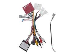 Façade D'autoradio Adaptateur De Faisceau De Câbles 16 Broches Décodeur Boîte Canbus pour Mazda 3 pour CX-7 pour CX-9 pour CX-5 RP5-MZ-002 MZ-SS-06 Cadre Radio(A)
