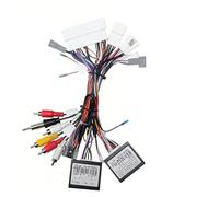 Façade D'autoradio Adaptateur De Faisceau De Câbles De Voiture pour Hyundai Décodeur De Boîte Canbus Câble d'alimentation Radio Android Cadre Panneau(18)
