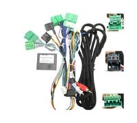 Façade D'autoradio Adaptateur Faisceau Câbles 16 Broches Décodeur Boîte Canbus d'alimentation Radio Android pour Volvo pour XC90 Haut Gamme pour S90 V90wire Cadre Panneau(with canbus)