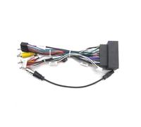 Façade D'autoradio Adaptateur Faisceau Câbles D'autoradio 16 Broches pour Citroen pour Jumper pour Peugeot pour Boxer 2011 - 2022 avec Décodeur CANBUS 2DIN Cadre Radio