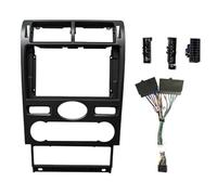 Façade D'autoradio Android 2 DIN 9 Pouces pour Ford pour Mondeo 3e Génération 2004 2005 2006 2007 Kit Spécial Tableau Bord Lecteur DVD Panneau Cadre Audio Cadre Radio(Frame-1-cable-B)