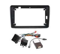 Façade D'autoradio Android 9" 2DIN avec Cadre Et Adaptateur De Finition pour Tableau De Bord pour A3 2002-2008 QAQMHVCVB(Frame Cable)