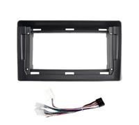 Façade D'autoradio Android 9 Pouces avec Support pour Écran Tactile pour Toyota pour Hilux pour Surf 2002-2009 KLAUER(Frame Cable)