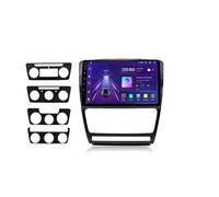 Façade D'autoradio Autoradio sans Fil Android Auto pour Skoda pour Octavia 2 pour A5 2008-2013 avec CarPlay RDS Bluetooth DSP DIN Cadre Radio(V1 Plus (6GB 128GB))