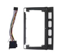 Façade D'autoradio avec Lecteur DVD Intégré Au Tableau De Bord pour Kia pour Morning pour Picanto 2004 2005 2006 2007 QAQMHVCVB(Fascia and Cable)
