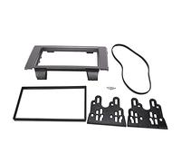 Façade D'autoradio,Cache Radio Panneau Radio de Fascia de Voiture Double DIN DIN Utilisation adaptée pour IVECO Daily 2006-2014 Kit de raccord de Trousse Audio de l'audio Installer la Lunette