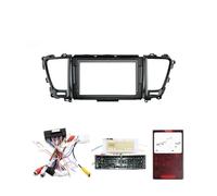 Façade D'autoradio Cadre 9 Pouces pour Autoradio Gauche Droite Peptide 2015 pour Kia pour Sedona 2014 Et Carnival, Façade Montage Audio DVD Tableau Cadre Radio(Frame Cable1 Canbus)