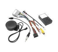 Facade d'Autoradio Cadre autoradio Android 9 Pouces Compatible avec Chevrolet 2015-2020, avec Faisceau de câbles et système de Navigation CANbus.(B Cable Canbus)