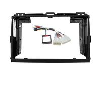 Facade d'Autoradio Cadre D'autoradio 9 Pouces Compatible avec Toyota Land Cruiser Prado 120 Compatible avec Lexus GX 470 - Installation sur Tableau De Bord(Frame Cable CANBUS)