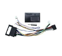 Facade d'Autoradio Cadre d'autoradio Compatible avec Renault Logan, Sandero, Lada Largus, Dacia Duster, Panneau stéréo 9 Pouces, Faisceau de câbles d'alimentation Cadre(Only Cable cabus)