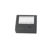 Façade D'autoradio Connecteur De Prise Audio À 16 Broches pour A3 8P A4 B7 Unité Principale Android Adaptateur Faisceau De Câbles Décodeur CANBus Cadre Panneau(Only Canbus)