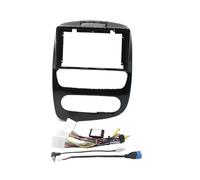 Façade d'autoradio de 22,9 cm pour Renault Clio 4 2012-2021 Canbus Box Decoder Audio Dash Radio Dash Radio Kit de cadre (câble de cadre 12-21)