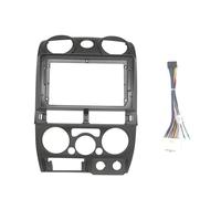 Façade d'autoradio de remplacement grand écran 9 pouces compatible avec D-MAX/MU 7 Colorado 2006-2012, kit de cadre de tableau de bord, intérieur de voiture (2001-2005)(2006-2012 With Cable)