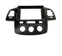 Façade D'autoradio Double DIN 9 Pouces pour Toyota pour Fortuner pour Hilux (2005-2014)(Frame-2007-14 MT-A)