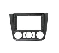 Façade D'autoradio Façade D'autoradio pour BMW Série 1 E81 E82 E87 E88 2008-2012 Cadre D'installation Autoradio 2 DIN avec Lecteur DVD GPS MP5 Android Cadre Radio(Manual canbus)