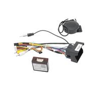 Façade D'autoradio Faisceau Câbles Câble d'alimentation Android Autoradio Multimédia pour Peugeot 307 2008 408 308 pour Citroen pour Jumpy C4L RP5-PA-001 Cadre Radio(Cable Canbus)