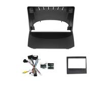Façade d'autoradio Kit autoradio multimédia 2DIN 9 Pouces pour Ford Fiesta Mk6 (2004-2014) avec boîtier, décodeur et Faisceau de câblage. Auto Radio Cadre(Frame CANBUS Cable 2)
