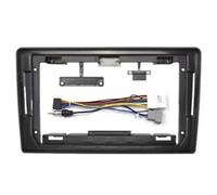 Façade d'autoradio Kit d'adaptation de façade de Cadre de Voiture de 9 Pouces pour autoradio, Compatible avec Nissan Pathfinder R51 Navara D40 NP300 Titan Auto Radio Cadre(Frame Cable)